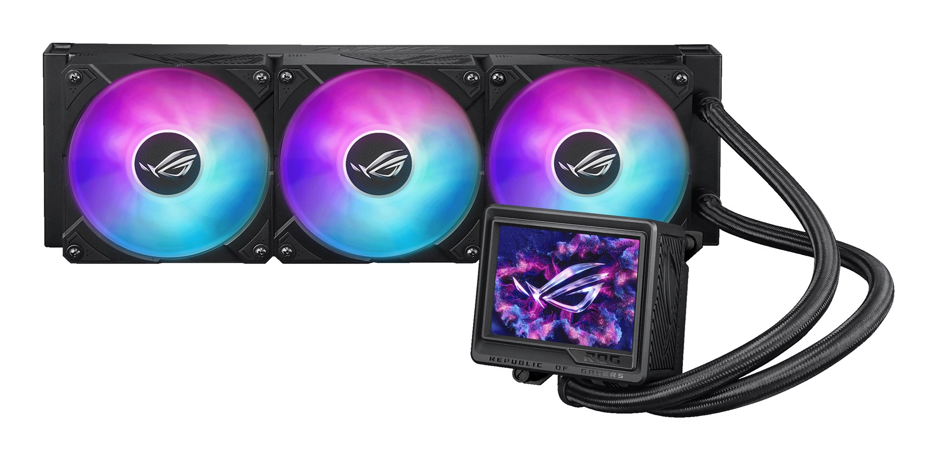 ASUS ROG Ryujin III 360 ARGB Extreme Computer case All-in-one liquid cooler 12 cm Black