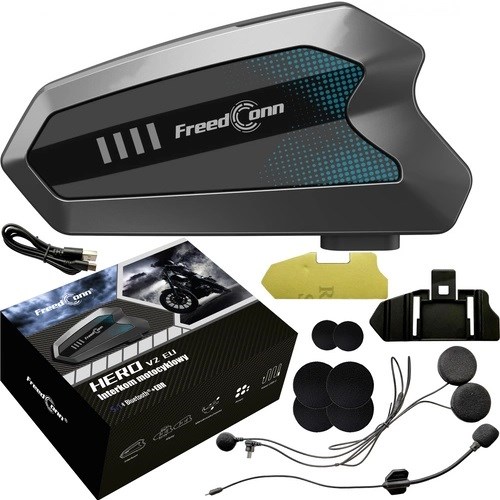 FreedConn HERO V2 EU motorcycle intercom Mobile headset