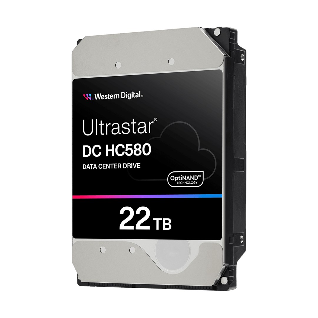 Western Digital Ultrastar DC HC580 internal hard drive 22 TB 7200 RPM 512 MB 3.5" Serial ATA 0F62785