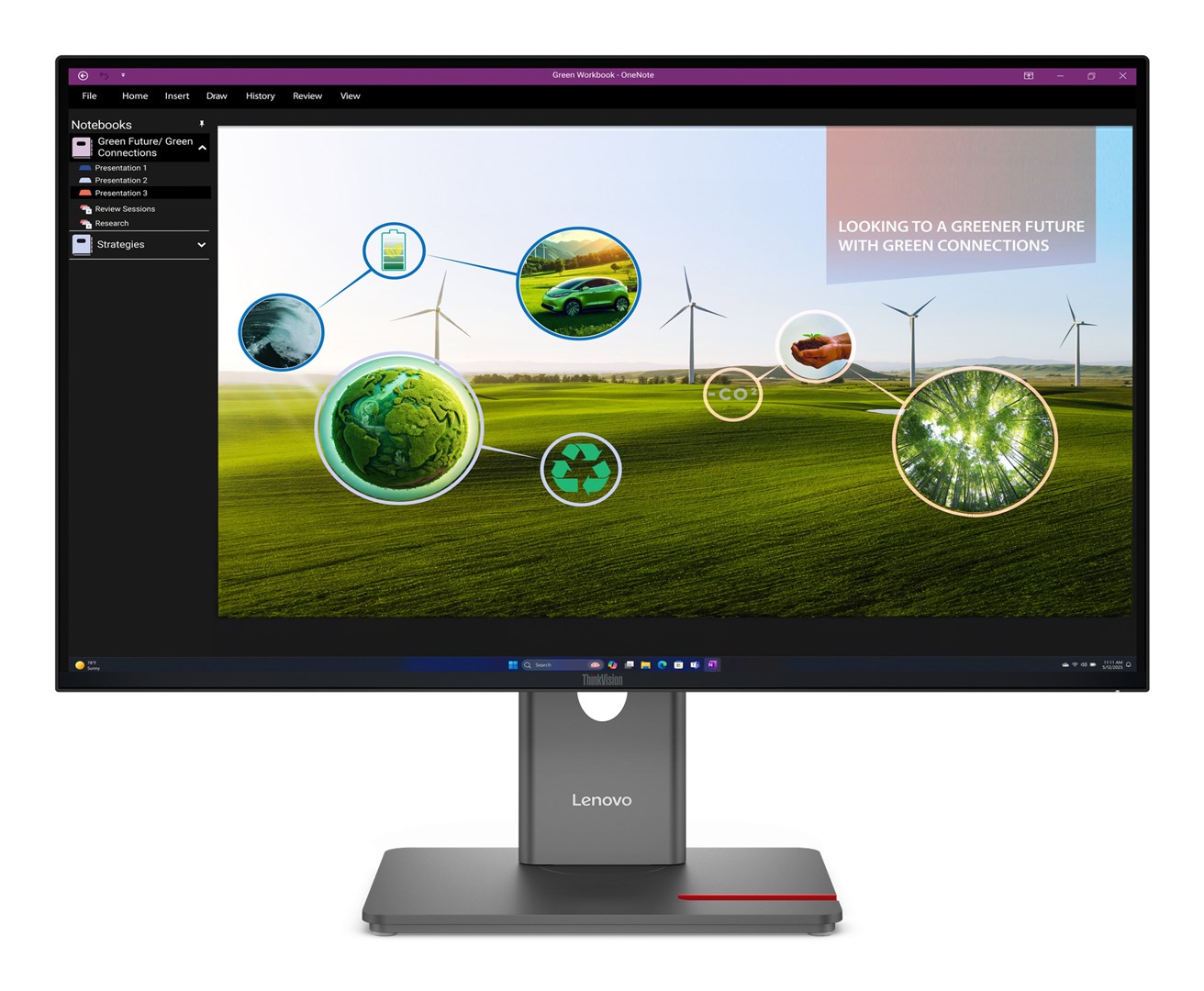 Lenovo ThinkVision P27Q-40 Monitor 64A7ZAT6EU