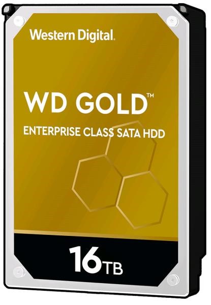 WD Western Digital Gold 3.5" 16TB WD161KRYZ Internal storage drive