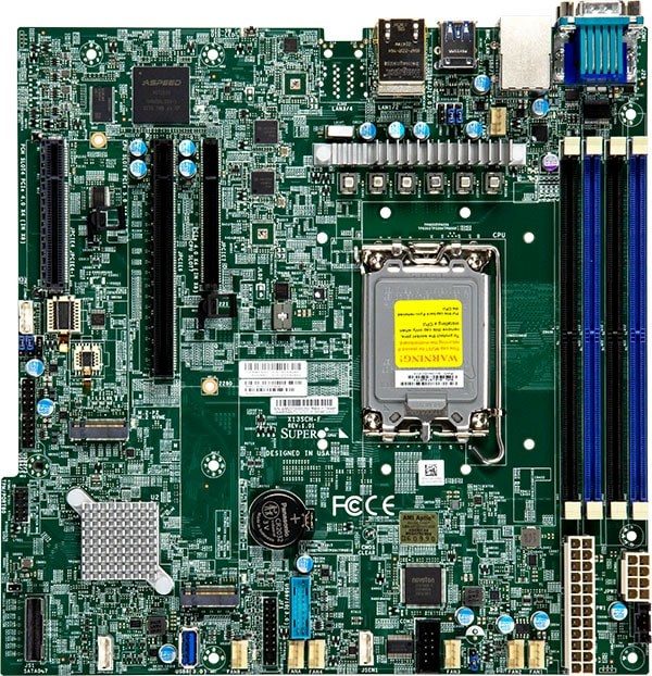 Supermicro MBD-X13SCH-F Intel® C226 LGA 1700 micro ATX MBD-X13SCH-F-B Motherboard