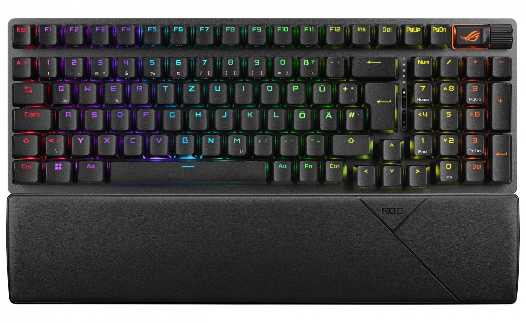 ASUS ROG Strix Scope II 96 Gaming keyboard Black Wireless German (DE)