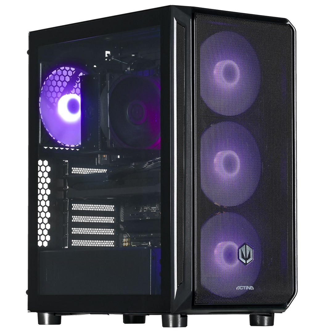 Actina PC AMD Ryzen™ 5 7600 32 GB DDR5-SDRAM 1 TB SSD NVIDIA GeForce RTX 5060 Midi Tower Black KOMACNGIP0377