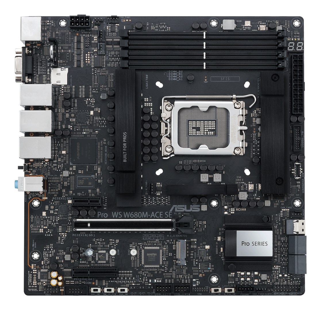 ASUS PRO WS W680M-ACE SE Motherboard 90MB1FA0-M0EAY0