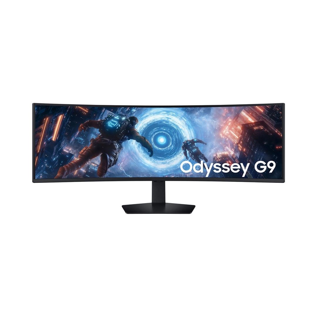 Samsung G91F computer monitor 124.5 cm (49") 5120 x 1440 pixels Dual QHD LCD Black LS49FG910EUXEN VA 144 Hz 5120x1440
