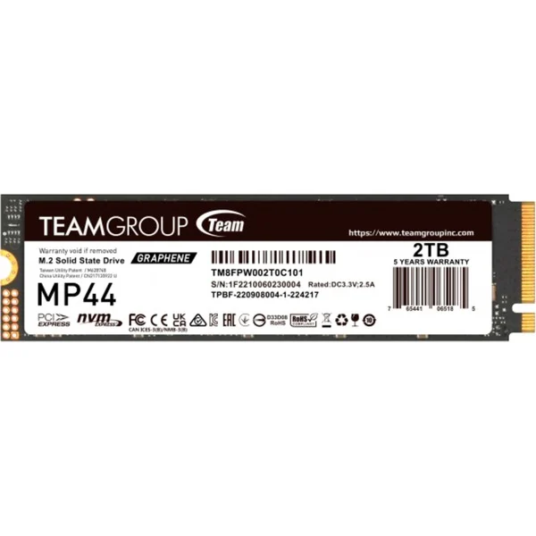 Team Group MP44 2 TB SSD 2048 GB M.2 PCIe 4.0 x4