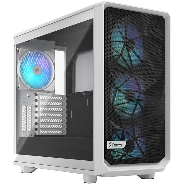 Fractal Design Meshify 2 RGB White TG Clear Tint Computer case FD-C-MES2A-08