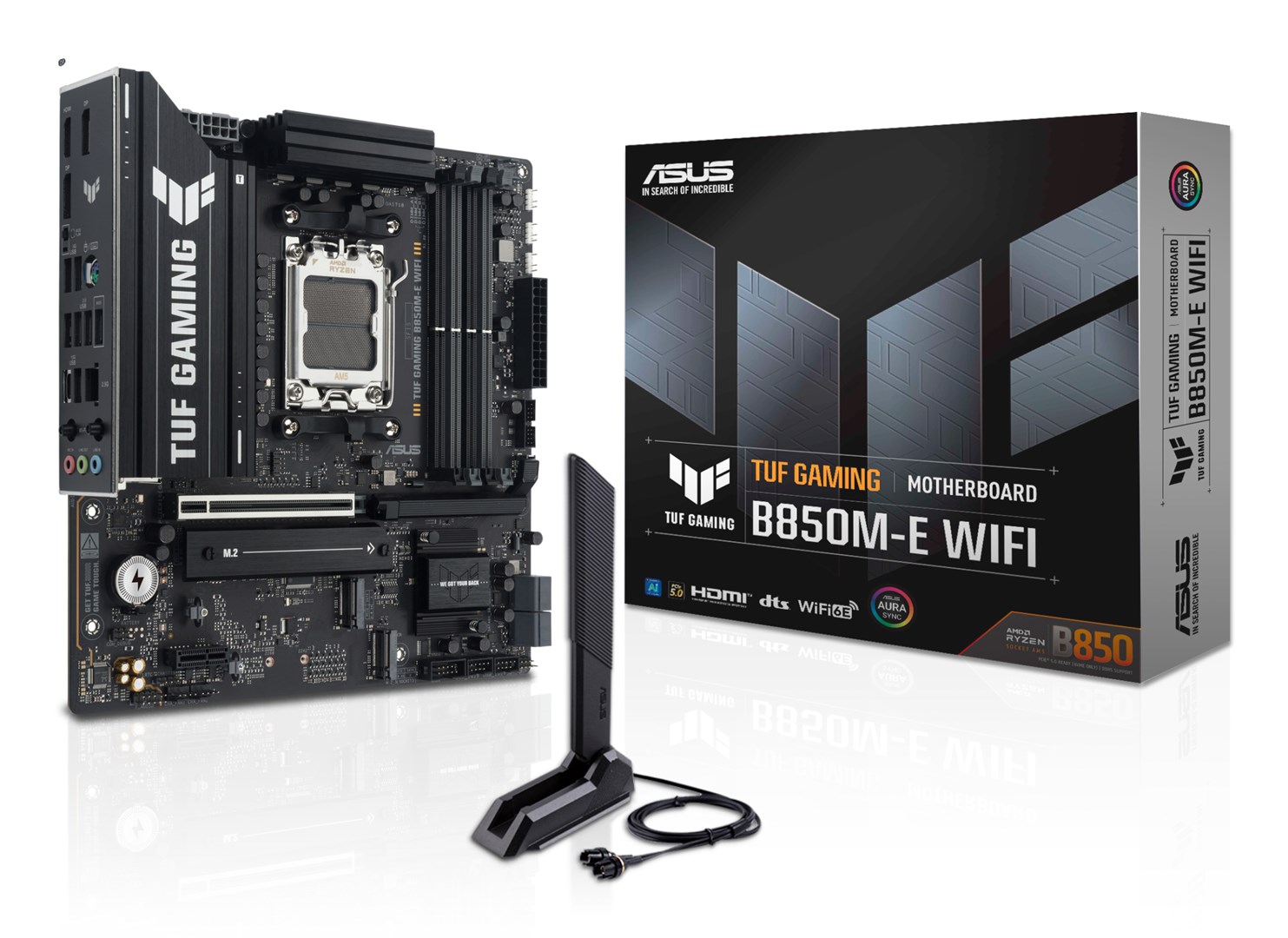 ASUS TUF GAMING B850M-E WIFI AMD B850 Socket AM5 micro ATX 90MB1LS0-M0EAY0
