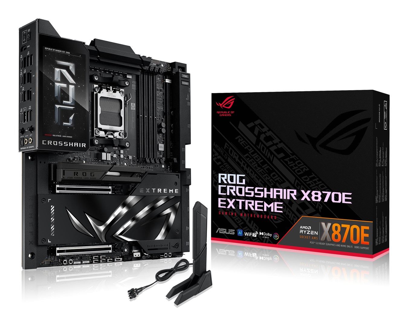 ASUS ROG CROSSHAIR X870E EXTREME AMD X870E Socket AM5 Extended ATX 90MB1LB0-M0EAY0