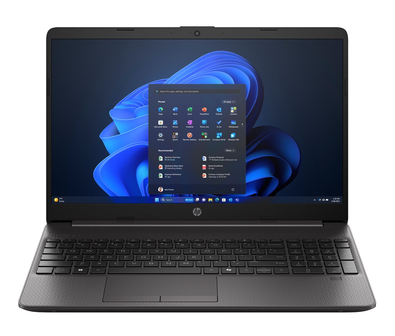 Hewlett-Packard HP 250R G9 D89RZET Laptop, Core 5 120U, 8 GB RAM, 512 GB SSD, 15.6-inch Full HD, Windows 11 Pro, Black