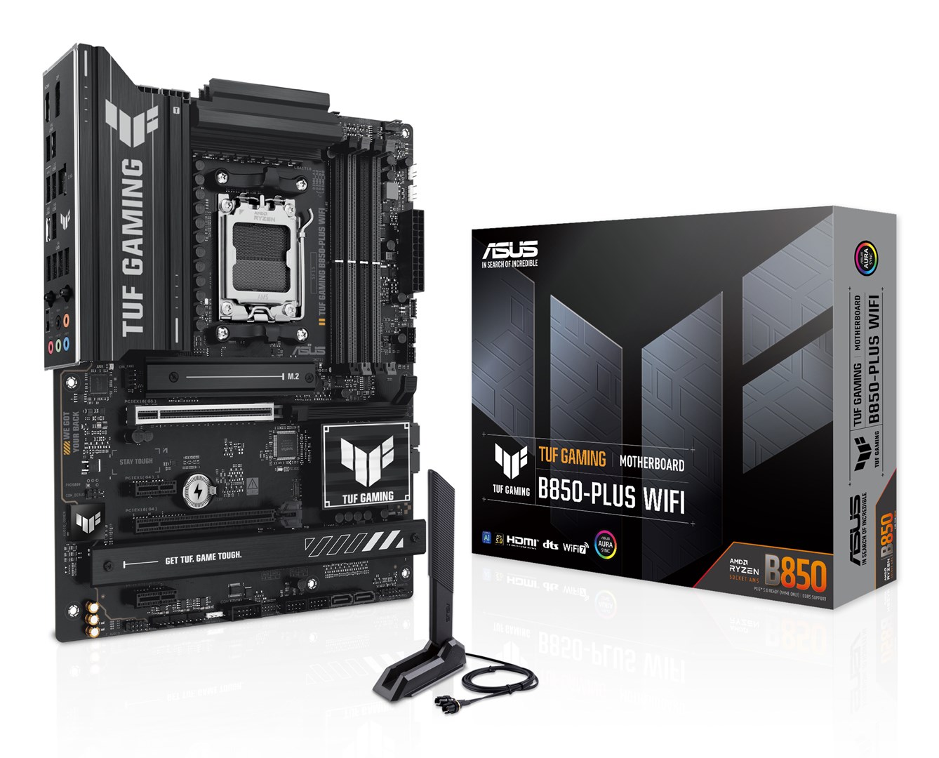 ASUS TUF GAMING B850-PLUS WIFI AMD B850 Socket AM5 ATX 90MB1J30-M0EAY0 DDR5