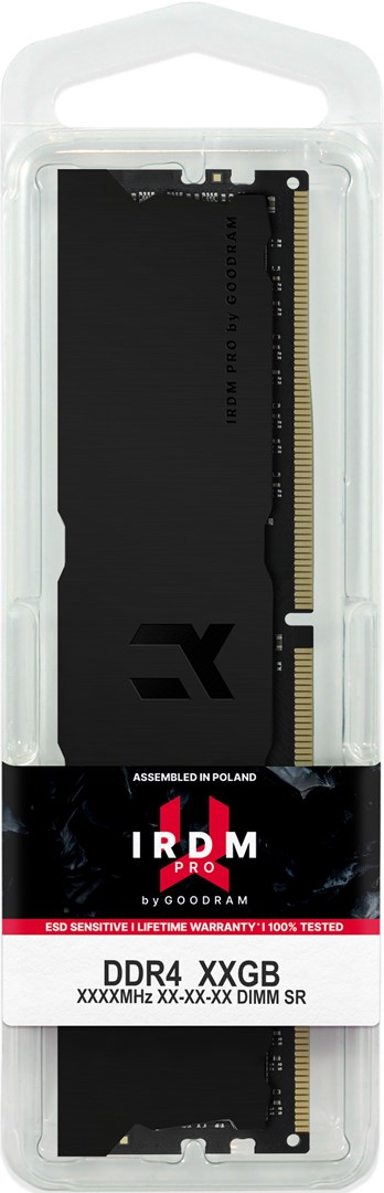 Goodram IRDM PRO memory module 32 GB 2 x 16 GB DDR4 3600 MHz IRP-K3600D4V64L18/32GDC DIMM