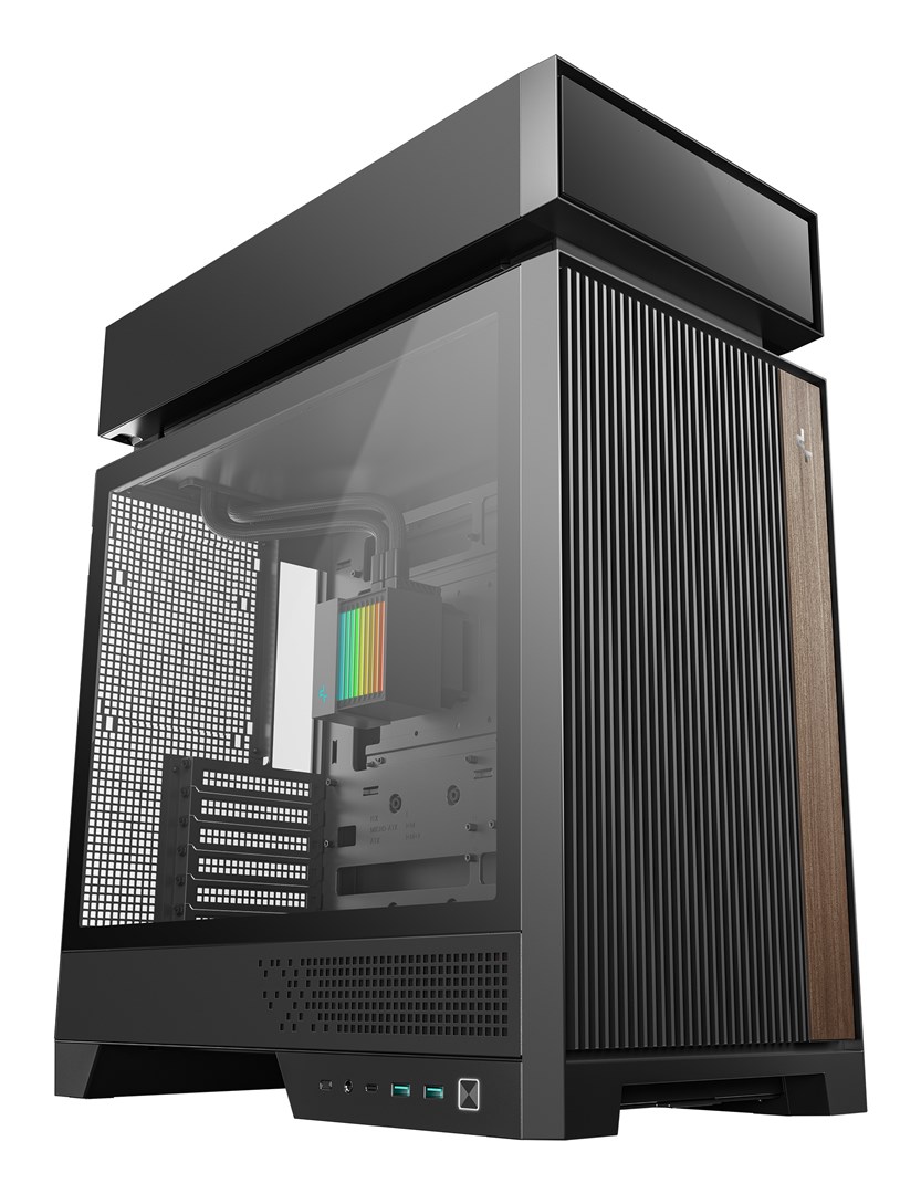 DeepCool CL6600 Midi Tower Black R-CL6600-BKNNA0-G-1