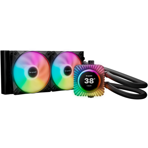 be quiet! Light Loop IO LCD 240mm Liquid cooling system BW034 All-in-one liquid cooler