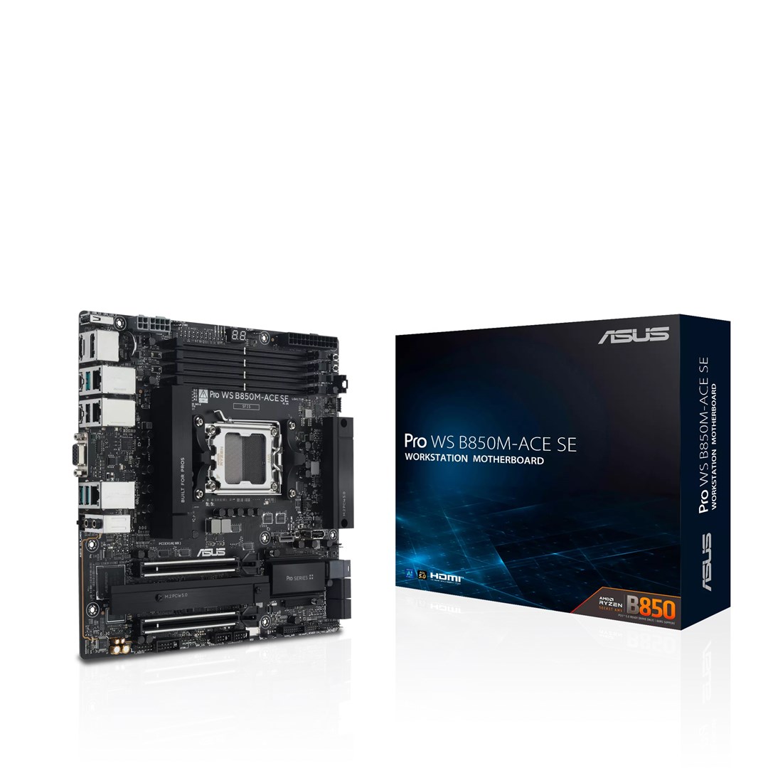 Asus PRO WS B850M-ACE SE AM5 AMD motherboard 90MB1MN0-M0EAY0 DDR5 AMD B850
