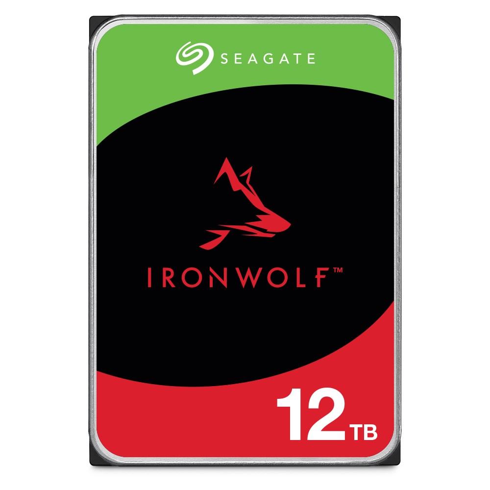Seagate IronWolf internal hard drive 12 TB 256 MB 3.5" Serial ATA III (ST12000VN0008)