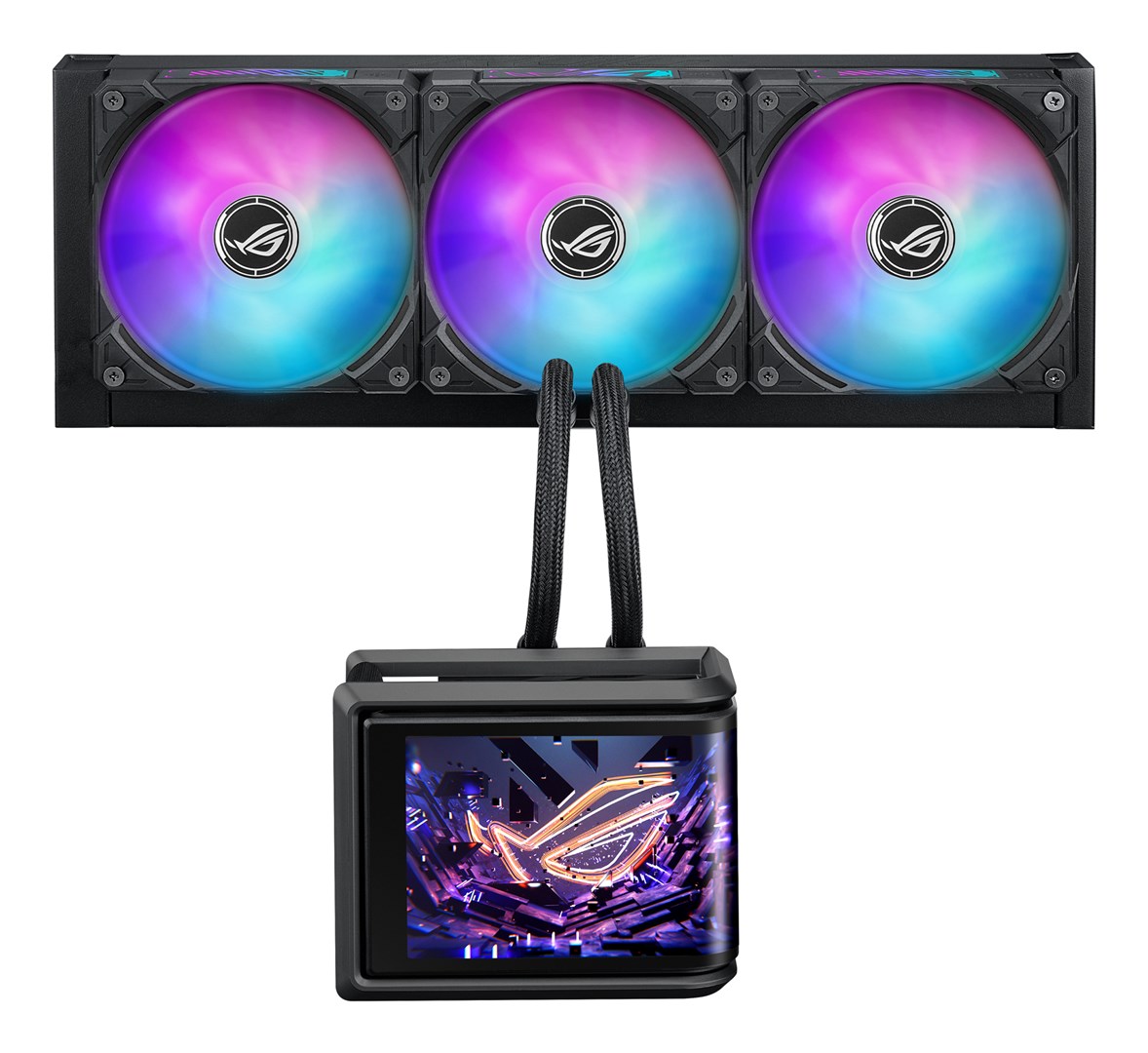 ASUS ROG Ryuo IV SLC 360 ARGB Processor All-in-one liquid cooler 12 cm Black 90RC0151-B0EAY0
