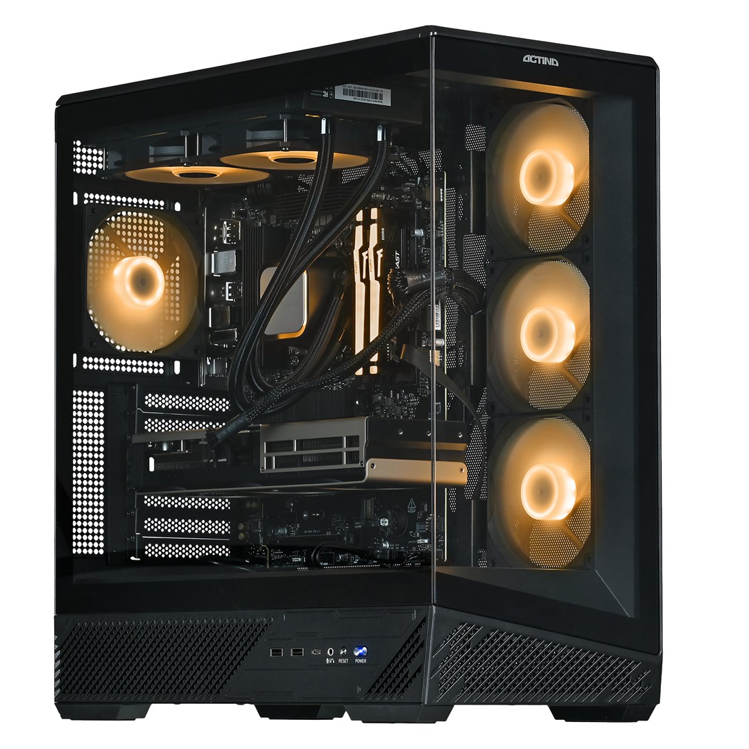 Actina PC Intel Core Ultra 5 245KF 16 GB DDR5-SDRAM 1 TB SSD NVIDIA GeForce RTX 5070 Midi Tower Black KOMACNGIP0620