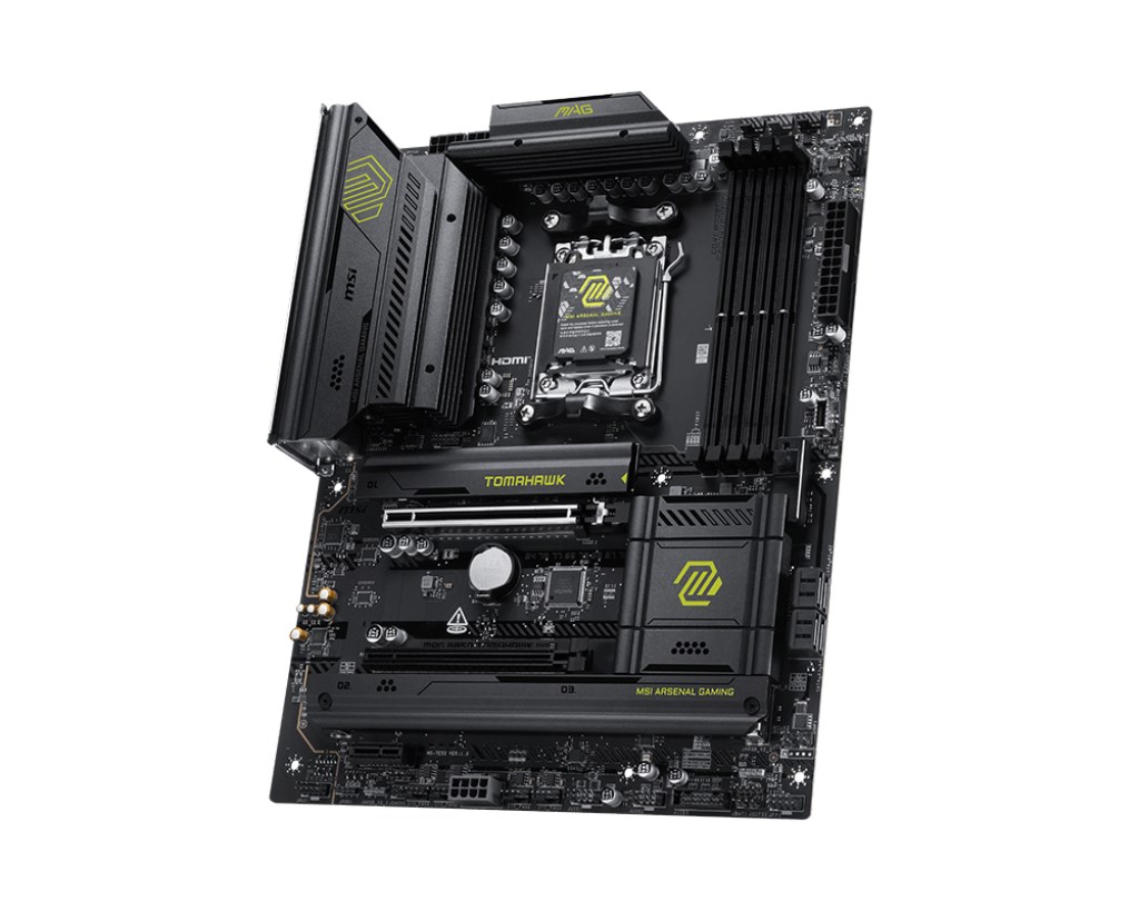 MSI MAG B850 TOMAHAWK WIFI motherboard AMD B850 Socket AM5 ATX 7E53-001R