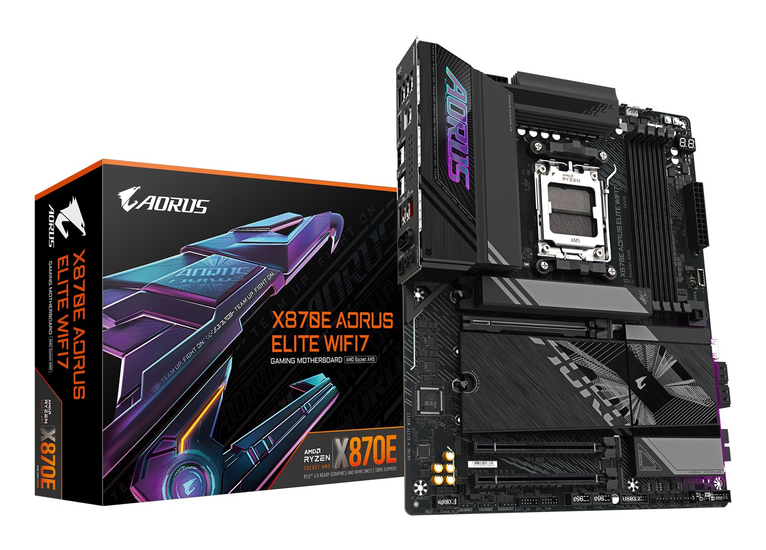 GIGABYTE X870E AORUS ELITE WIFI7 Motherboard X870E A ELITE WIFI7