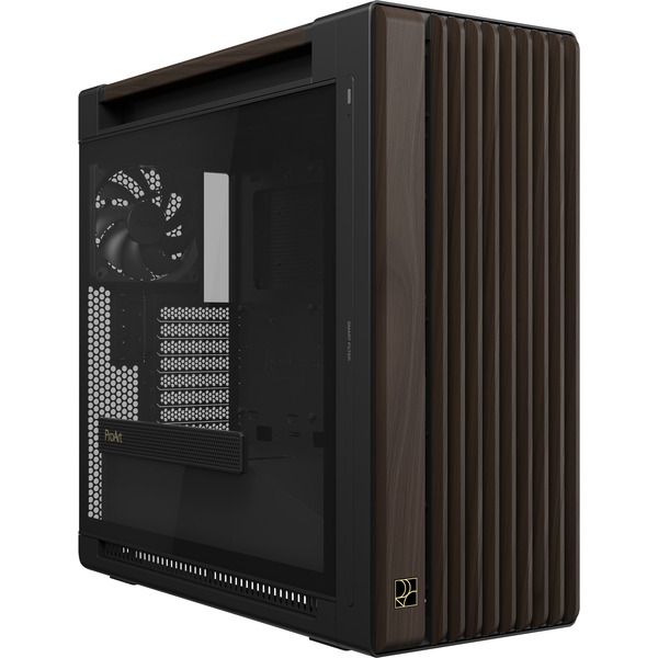 ASUS PROART PA602 WALNUT WOOD TG PWM MODERN BLACK Computer case Brown / Wood E-ATX