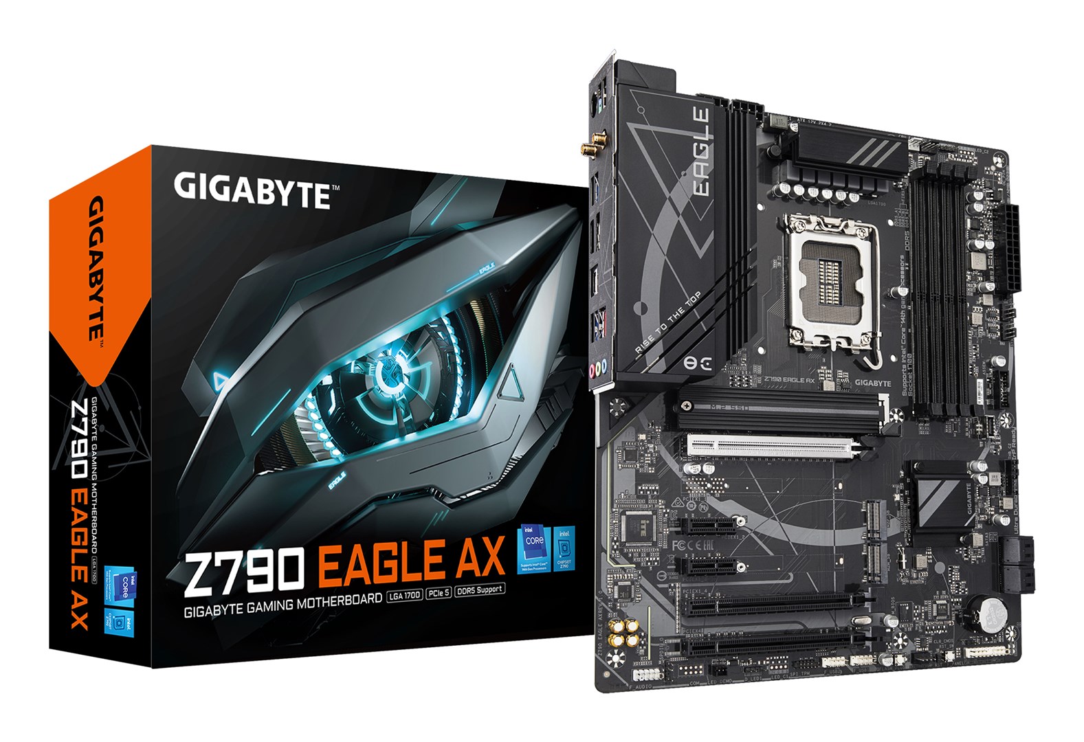 GIGABYTE Motherboard Z790 EAGLE AX DDR5 LGA 1700 Intel Z790 Express