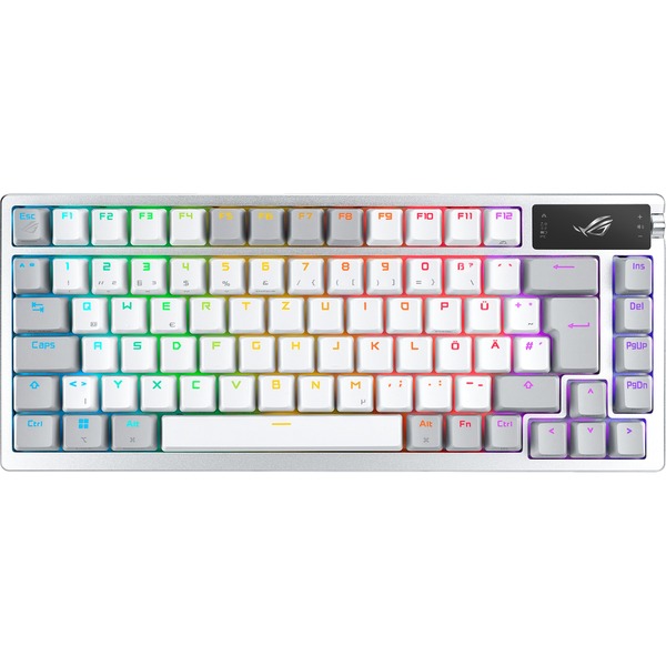 ASUS ROG Azoth Gaming keyboard White Wireless German (DE)