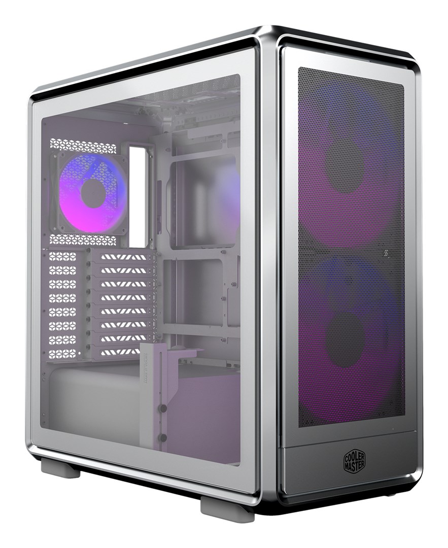 Cooler Master MasterFrame 600 Mesh ARGB Computer case Silver E-ATX