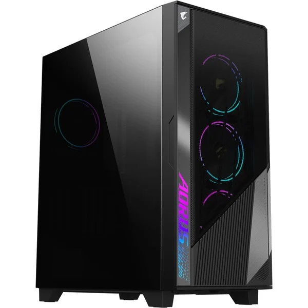 GIGABYTE AORUS C500 GLASS Computer case Black E-ATX