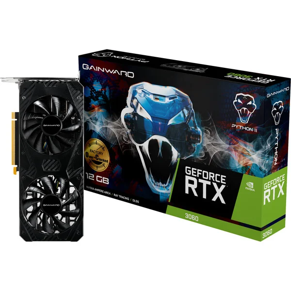 Gainward GeForce RTX 3060 Python II OC Graphics card NE63060U19K9-PG190V