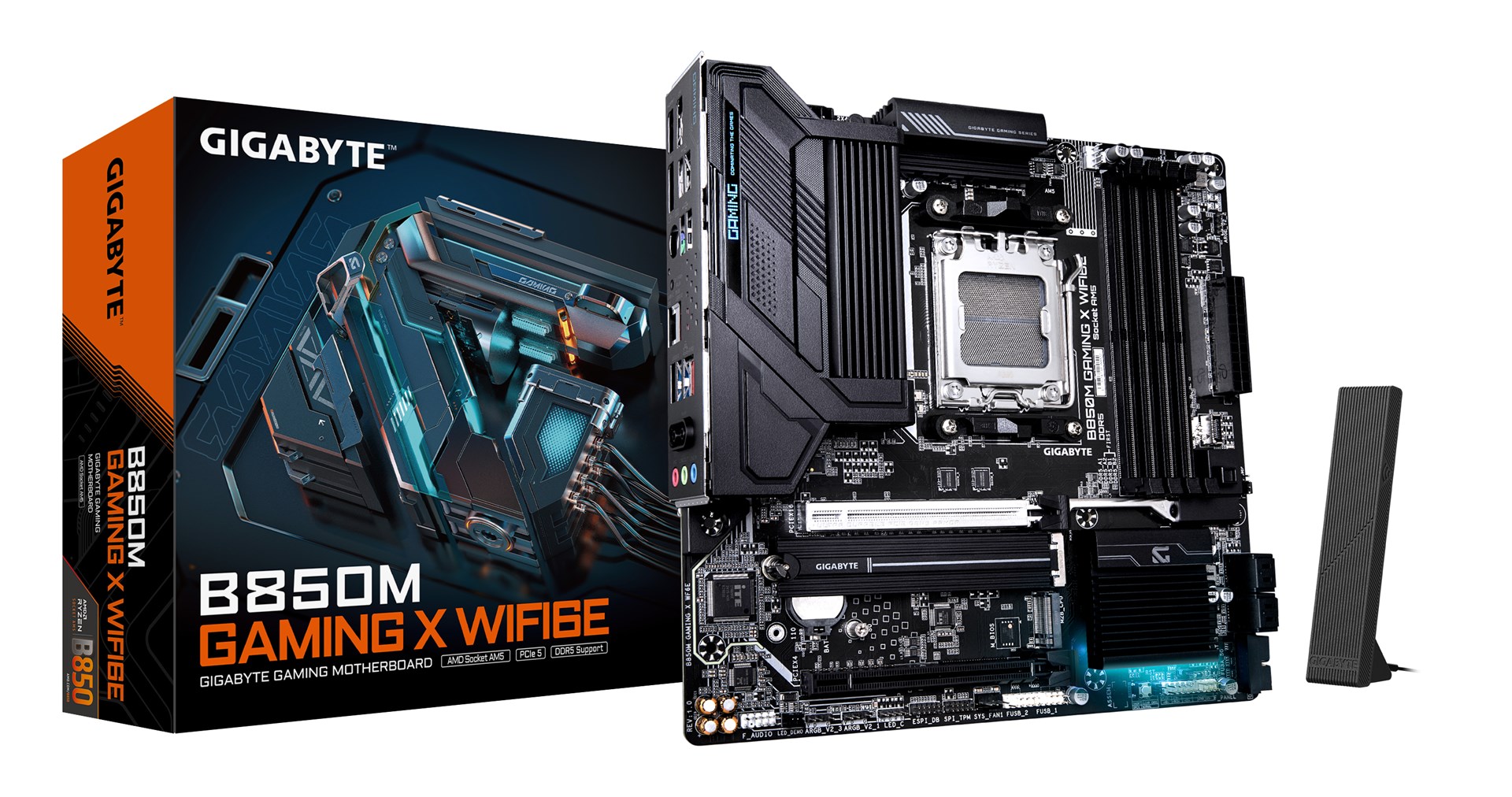 GIGABYTE B850M GAMING X WIFI6E Motherboard B850M GAMING X WF6E DDR5 AMD B850 AM5