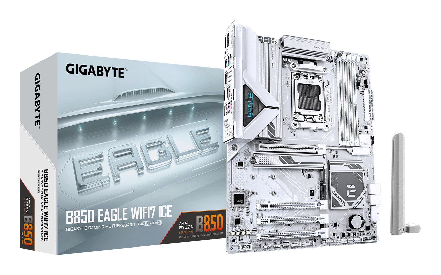 GIGABYTE B850 EAGLE WIFI7 ICE Motherboard B850 EAGLE WF7 ICE DDR5 AMD B850 AM5
