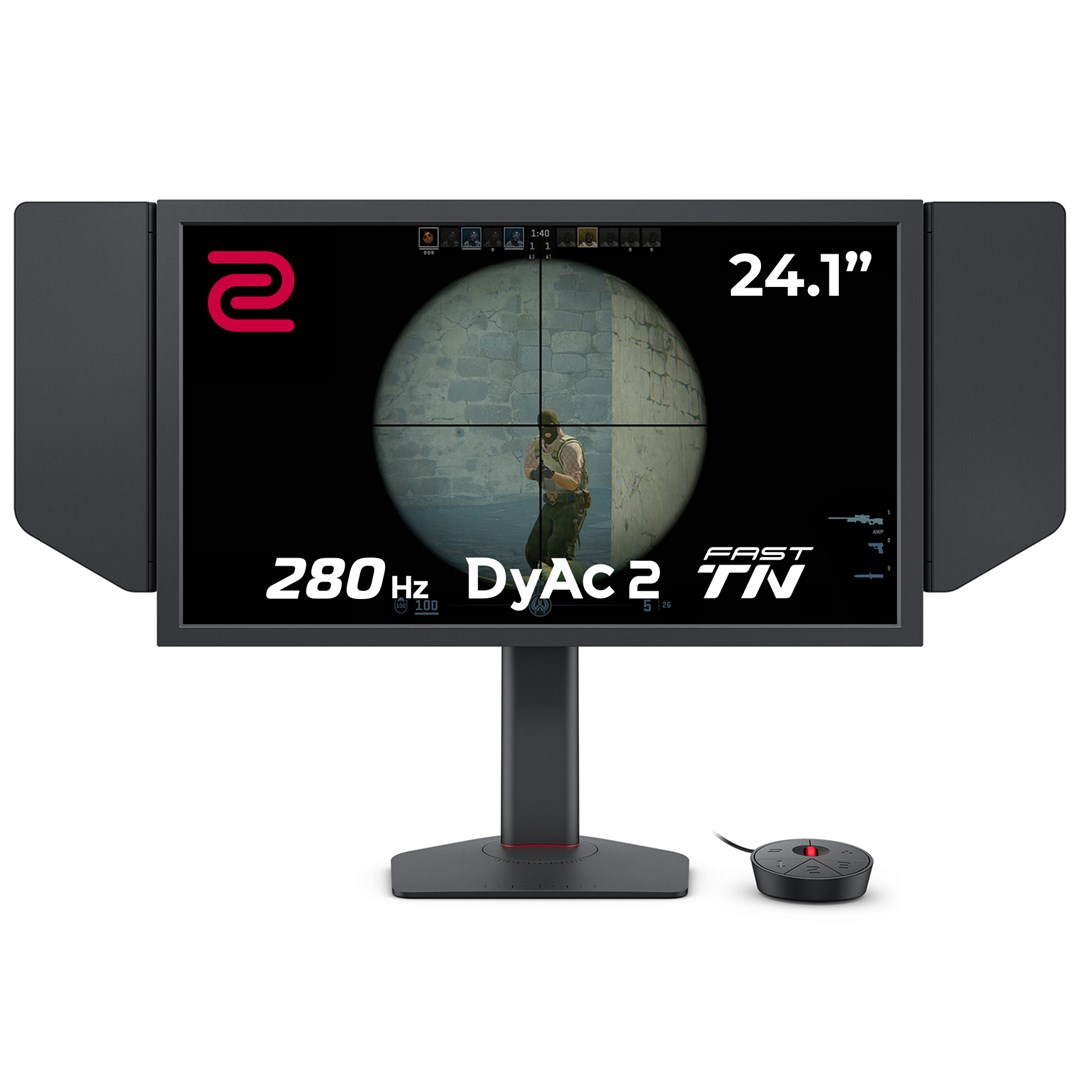 BenQ ZOWIE XL2546X+ computer monitor 62.2 cm (24.5") 1920 x 1080 pixels Full HD Black 9H.LN1LB.QBE TN 280 Hz 1920x1080
