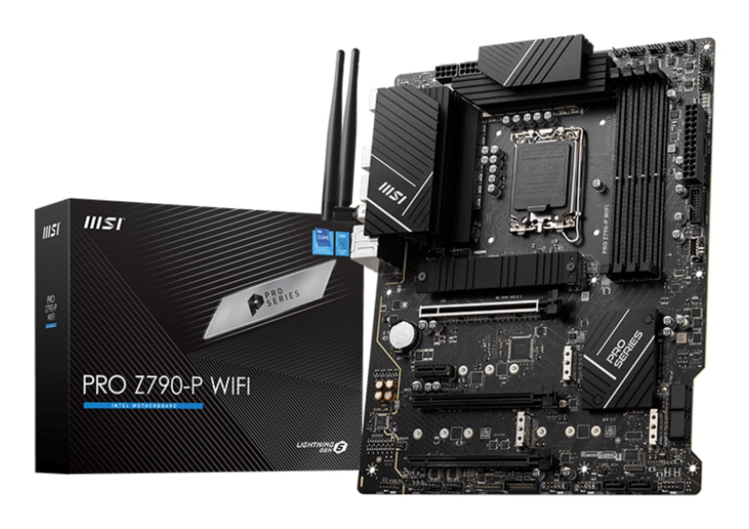 MSI PRO Z790-P WIFI motherboard Intel Z790 LGA 1700 ATX 7E06-001R DDR5