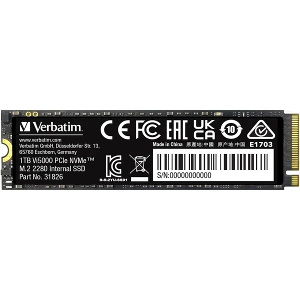 Verbatim Vi5000 1 TB SSD 1024 GB M.2 PCIe 4.0 x4