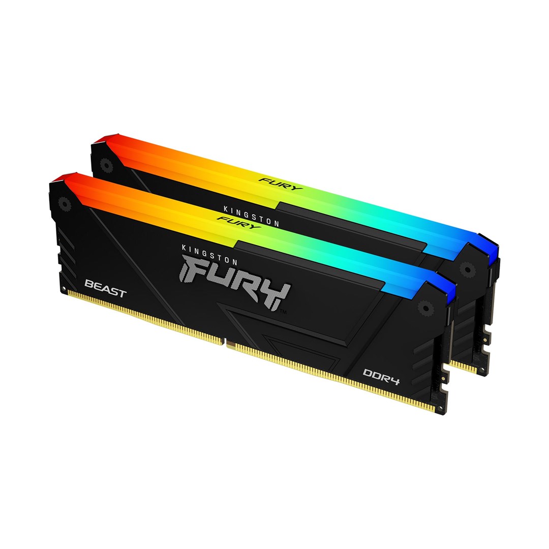 Kingston FURY DIMM 64 GB DDR4-3200 (2x 32 GB) Dual-Kit Memory module 3200 MHz 2-module KF432C16BB2AK2/64