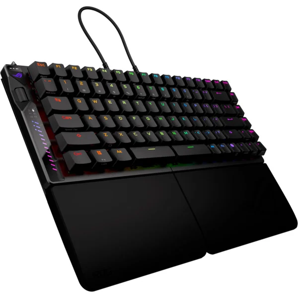 ASUS ROG Falcata Gaming keyboard Black Wireless German (DE)