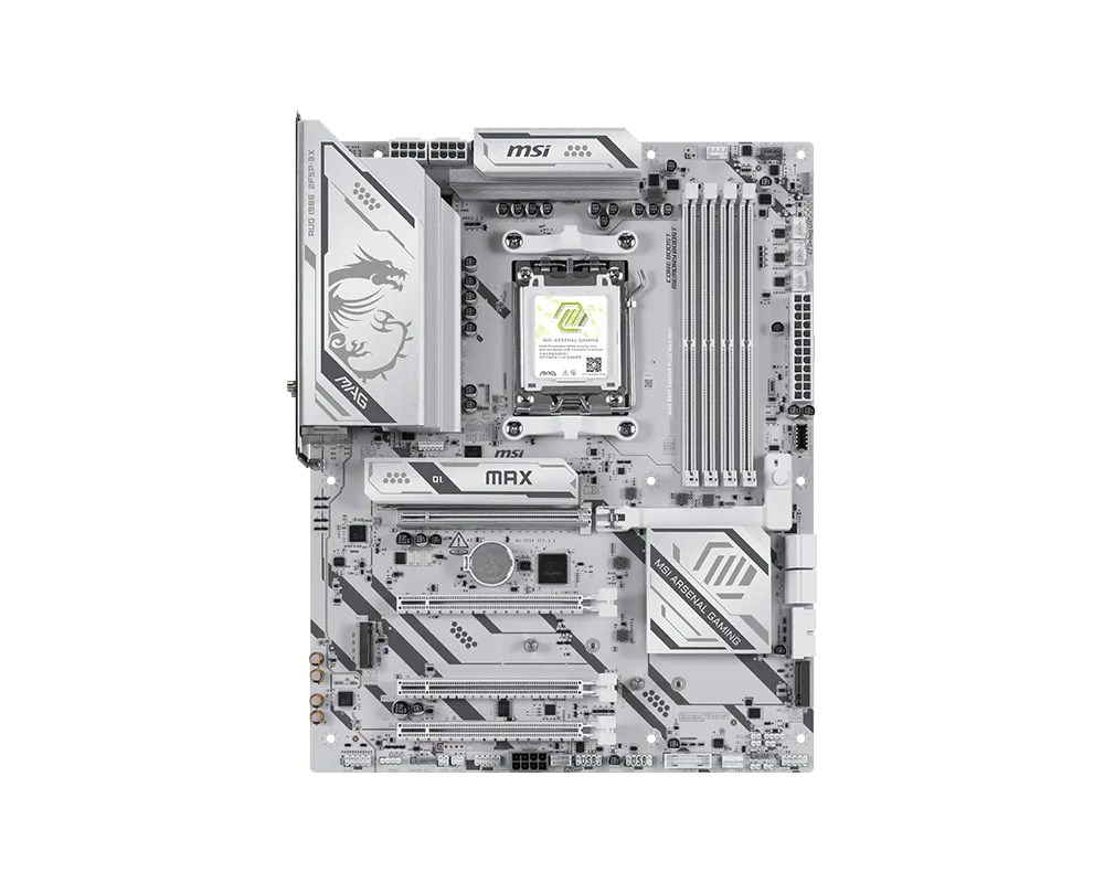 MSI MAG B850 GAMING PLUS MAX WIFI motherboard AMD B850 Socket AM5 ATX 7E56-030R DDR5