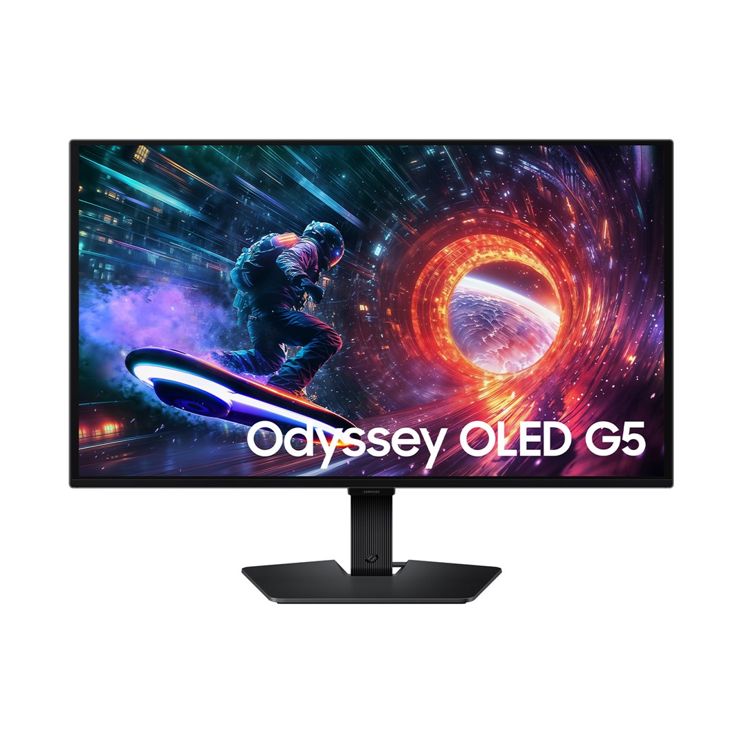 Samsung LS27FG500SUXEN computer monitor 68.6 cm (27") 2560 x 1440 pixels Quad HD OLED Black IPS 180 Hz 2560x1440