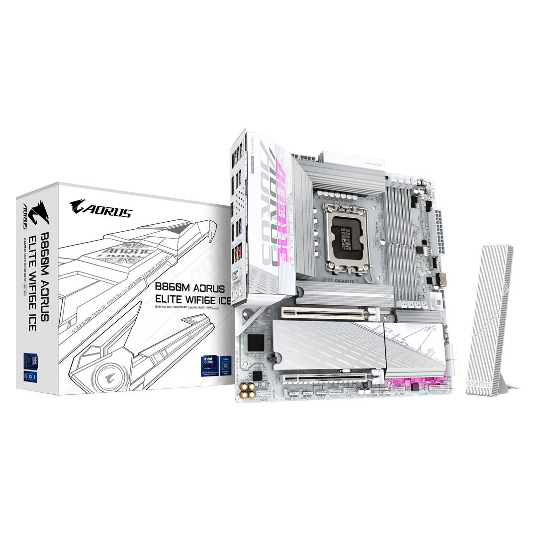 GIGABYTE B860M AORUS ELITE WIFI6E ICE Motherboard B860M A ELT WF6E ICE