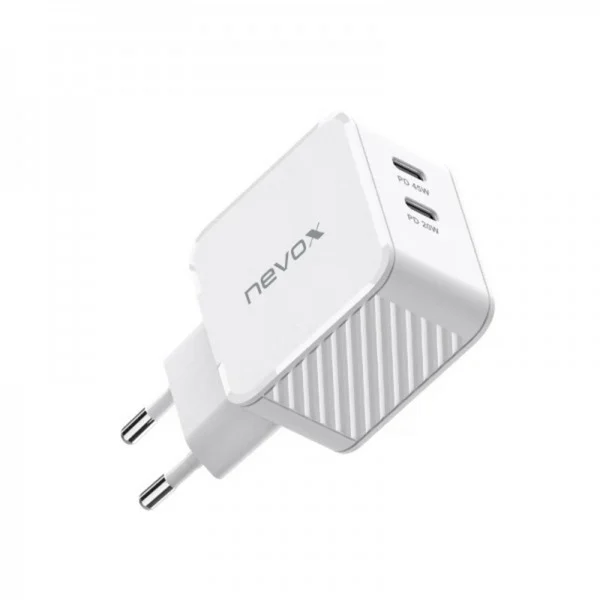 Nevox 45 W Dual USB-C (PD) QC3.0 GaN Charger 2569