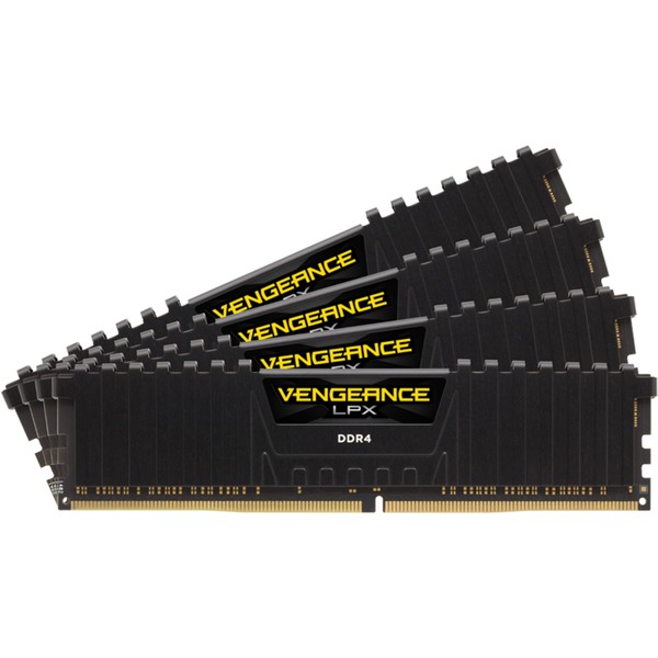 Corsair DIMM 64 GB DDR4-3200 (4x 16 GB) Quad-Kit Memory module 3200 MHz 4-module CMK64GX4M4E3200C16