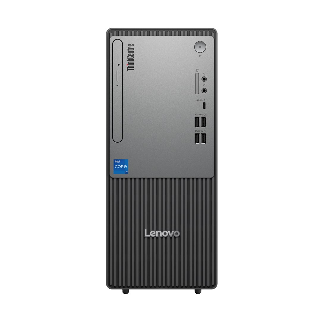 Lenovo ThinkCentre neo 50t Intel® Core™ i3 i3-14100 8 GB DDR5-SDRAM 512 GB SSD Windows 11 Pro Tower PC Black, Grey