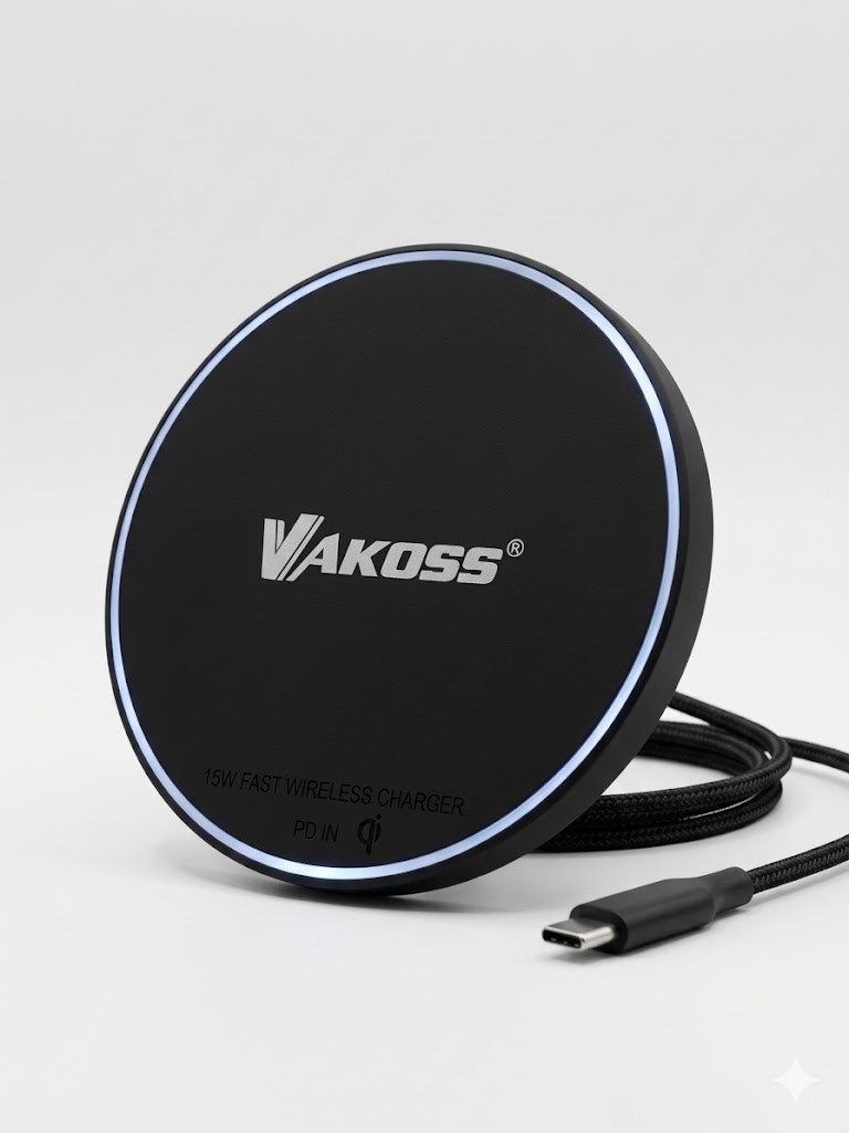 Vakosss MY5316K Magnetic Wireless Charger 15 W
